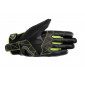 Текстилни ръкавици SECA X-STRETCH BLACK/FLUO thumb