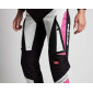 Дамски текстилен мото панталон SPIDI 4 SEASON BLACK/WHITE/PINK thumb