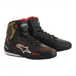 Мото боти ALPINESTARS FASTER-3 RIDEKNIT BLACK/YELLOW/RED Мото боти ALPINESTARS FASTER-3 RIDEKNIT BLACK/YELLOW/RED