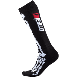 Детски термо чорапи O'NEAL PRO MX XRAY BLACK/WHITE