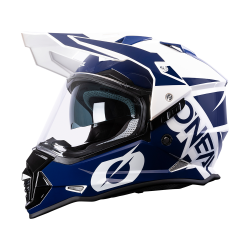 Ендуро каска O'NEAL SIERRA II HELMET R BLUE/WHITE