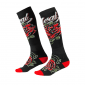 Термо чорапи O'NEAL PRO MX ROSES BLACK/RED