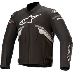 Текстилно мото яке ALPINESTARS T-GP PLUS R V3 BLACK/WHITE/DARK GREY