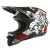 Мотокрос каска O'NEAL 3SERIES SCARZ V.22 BLACK/WHITE/RED