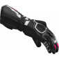 Дамски кожени мото ръкавици SPIDI STS-3 BLACK/FUCHSIA thumb