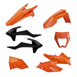 Пластмасов Enduro кит Polisport за KTM  EXC/ EXC-F/XC-W/ XCF-W-2017-19 OEM Color Пластмасов Enduro кит Polisport за KTM  EXC/ EXC-F/XC-W/ XCF-W-2017-19 OEM Color