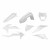 Пластмасов Enduro кит Polisport за KTM EXC/ EXC-F/XC-W/ XCF-W-2020-21 White