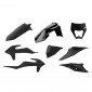 Пластмасов Enduro кит Polisport за KTM EXC/ EXC-F/XC-W/ XCF-W-2020-21 Black