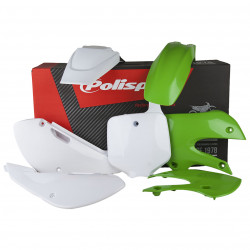 Пластмасов MX кит Polisport за Kawasaki  KX65 - 2000-21 OEM Color 13-15 Пластмасов MX кит Polisport за Kawasaki  KX65 - 2000-21 OEM Color 13-15