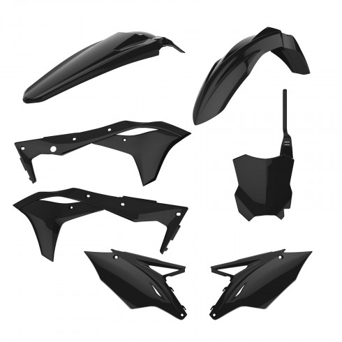 Пластмасов MX кит Polisport за Kawasaki KX250-2017-20 Black Пластмасов MX кит Polisport за Kawasaki KX250-2017-20 Black
