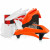 Пластмасов MX Replica кит POLISPORT за KTM 85 SX 2006-12 OEM Color (11-12) Orange/White