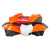 Пластмасов MX / ENDURO Replica кит POLISPORT за KTM SX / SX-F / XC / XC-F-2013-15 Orange/White