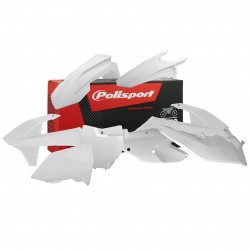 Пластмасов MX Replica кит POLISPORT за KTM SX/ SX-F/ XC-F WHITE Пластмасов MX Replica кит POLISPORT за KTM SX/ SX-F/ XC-F WHITE