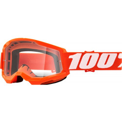 Мотокрос очила 100% STRATA2 ORANGE-CLEAR