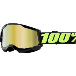Мотокрос очила 100% STRATA2 UPSOL-MIRROR GOLD