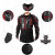 Мотокрос протекторна ризница BLACK/RED thumb