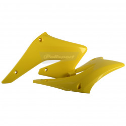 Пластмасови капаци за радиатор Polisport Suzuki RMZ250 - 2004-06 Yellow OEM Color Пластмасови капаци за радиатор Polisport Suzuki RMZ250 - 2004-06 Yellow OEM Color