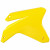 Пластмасови капаци за радиатор Polisport Suzuki RMZ450 - 2005-06 Yellow OEM Color