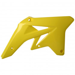 Пластмасови капаци за радиатор Polisport Suzuki RMZ250 - 2007-09 Yellow OEM Color