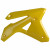 Пластмасови капаци за радиатор Polisport Suzuki RMZ450 - 2007 Yellow OEM Color