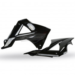 Пластмасови капаци за радиатор Polisport GAS GAS EC / EC-E - 2010-11 Black OEM Color