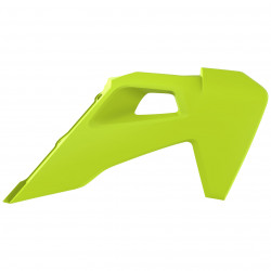 Пластмасов капак за радиатор Polisport Husqvarna TC125; FC250 / 350 / 450 - 2019-21 Flo Yellow