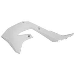 Пластмасови капаци за радиатор Polisport Kawasaki KX125 / 250 рестайлинг KX450 - 2003-08 White Пластмасови капаци за радиатор Polisport Kawasaki KX125 / 250 рестайлинг KX450 - 2003-08 White
