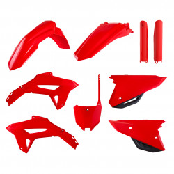 Пластмасов MX Full кит Polisport за Honda CRF450R - 2021 Red OEM Color