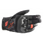 Мото ръкавици ALPINESTARS SMX-Z DRYSTAR BLACK/FLUO RED thumb