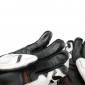 Кожени ръкавици SECA TRACKDAY SHORT BLACK/WHITE VS20971 thumb