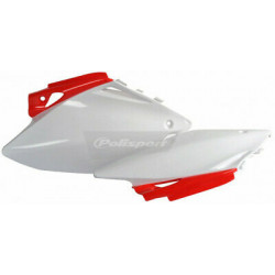 Странични панели Polisport за HONDA CRF450R -2007-08 RED/WHITE Странични панели Polisport за HONDA CRF450R -2007-08 RED/WHITE