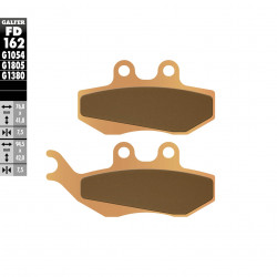 Предни мото накладки Galfer SINTERED SCOOTER FD162G1380 Предни мото накладки Galfer SINTERED SCOOTER FD162G1380