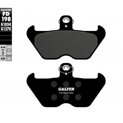 Предни мото накладки Galfer SEMI METAL FD198G1054