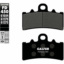 Предни мото накладки Galfer SEMI METAL FD450G1054 Предни мото накладки Galfer SEMI METAL FD450G1054