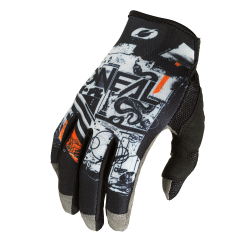 Мотокрос ръкавици O'NEAL MAYHEM SCARZ V.22 BLACK/GRAY/ORANGE