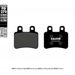 Предни/задни мото накладки Galfer SCOOTER FD270G1050 Предни/задни мото накладки Galfer SCOOTER FD270G1050