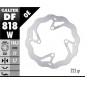 Преден спирачен диск Galfer WAVE FIXED 185x2,7mm DF818W thumb