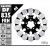 Плаващ преден спирачен диск Galfer WAVE SKULL DESIGN FLOATING (C. STEEL) 300x5mm DF835FRH