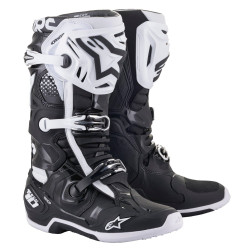 Мотокрос ботуши ALPINESTARS TECH 10-BLACK/WHITE Мотокрос ботуши ALPINESTARS TECH 10-BLACK/WHITE