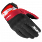 Текстилни мото ръкавици SPIDI Flash-KP Tex Black/Red