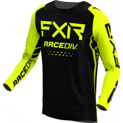 Мотокрос блуза FXR OFF-ROAD 22 BLACK/HI VIS