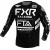 Мотокрос блуза FXR PODIUM MX22 GLADIATOR BLACK/WHITE