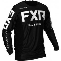 Мотокрос блуза FXR PODIUM MX BLACK/WHITE