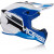Мотокрос каска ACERBIS  LINEAR WHITE/BLUE Мотокрос каска ACERBIS  LINEAR WHITE/BLUE thumb