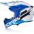 Мотокрос каска ACERBIS  LINEAR WHITE/BLUE Мотокрос каска ACERBIS  LINEAR WHITE/BLUE thumb