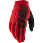 Мотокрос ръкавици 100% BRISKER RED thumb