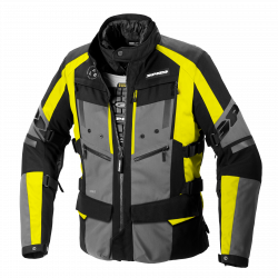 Текстилно мото яке SPIDI 4 SEASON EVO Yellow Fluo