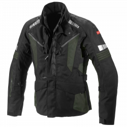 Текстилно мото яке SPIDI Outlander H2Out Dark green/Black