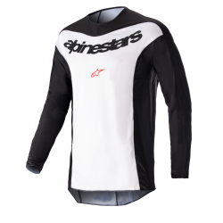 Мотокрос джърси ALPINESTARS Fluid Lurv BLACK/WHT Мотокрос джърси ALPINESTARS Fluid Lurv BLACK/WHT