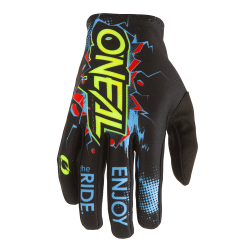 Детски мотокрос ръкавици O'NEAL MATRIX VILLAIN BLACK